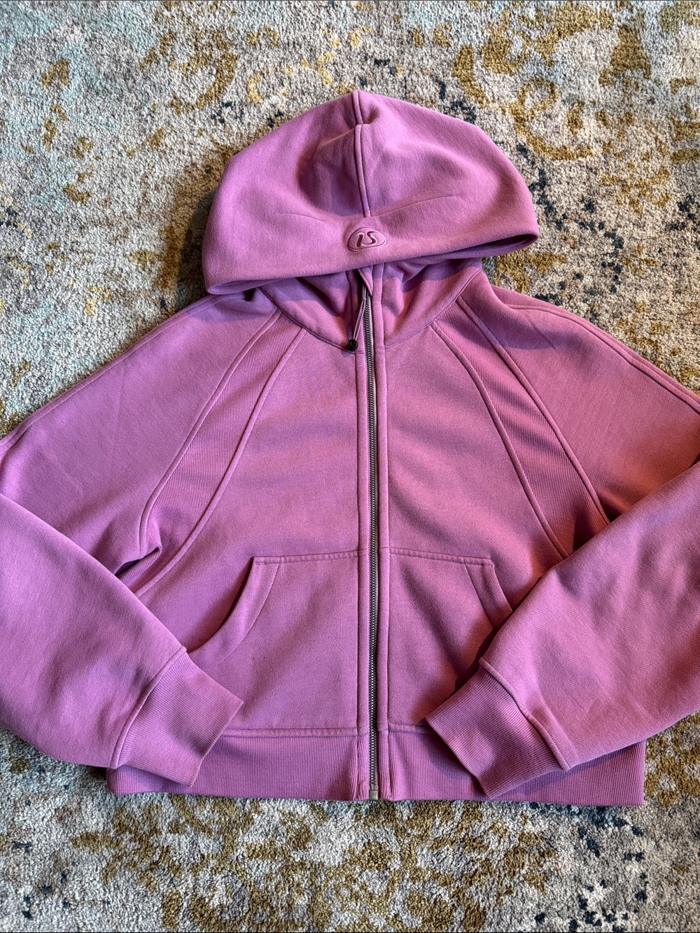 Lululemon Scuba Oversized Full-Zip Velvet Dust